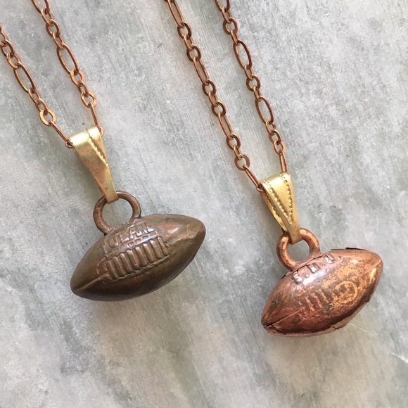 Vintage SMU Football Charm Necklace - Picture 3 of 8